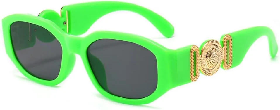 

Маленькие прямоугольные солнцезащитные очки для мужчин и женщин, квадратные солнцезащитные очки для путешествий, винтажные, ретро, ​​UV400 MTZJH, Green Black