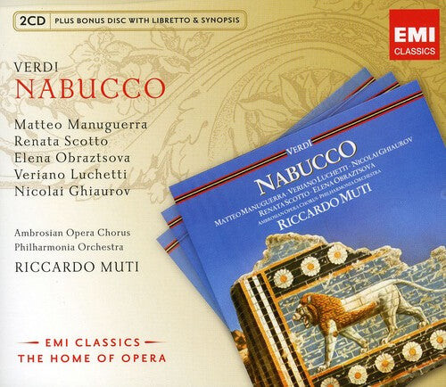 

CD диск Verdi / Muti / Manuguerra / Scotto / Ghiaurov: Nabucco