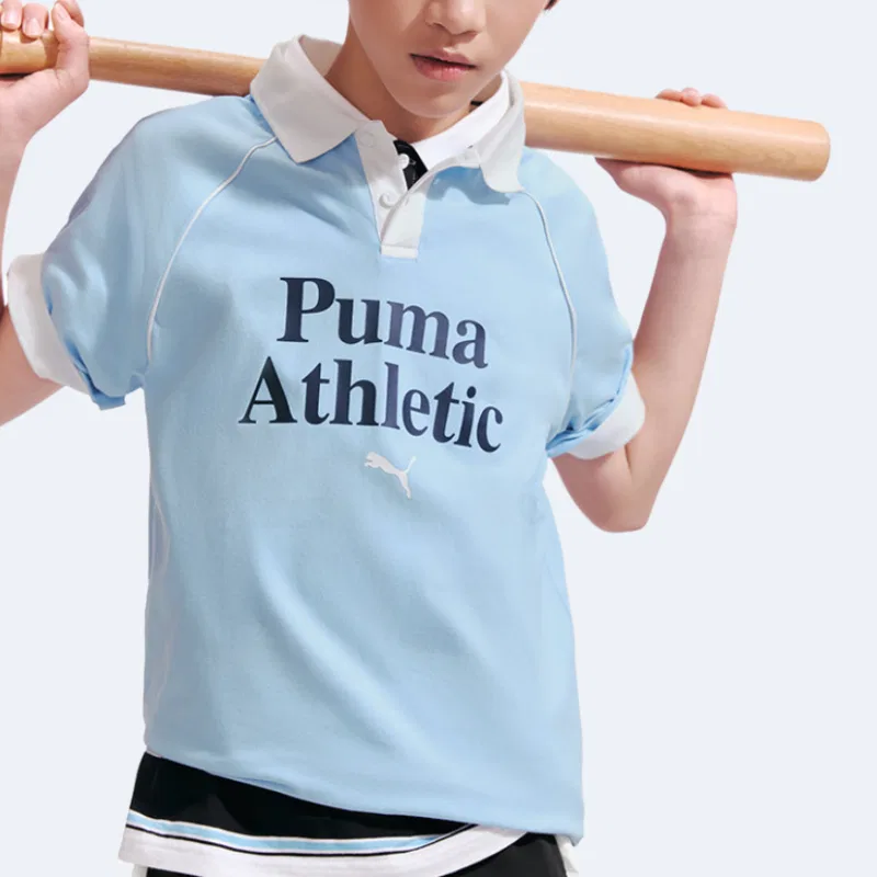 Детская футболка Thin PUMA, Ice Blue 80902 — фото 3