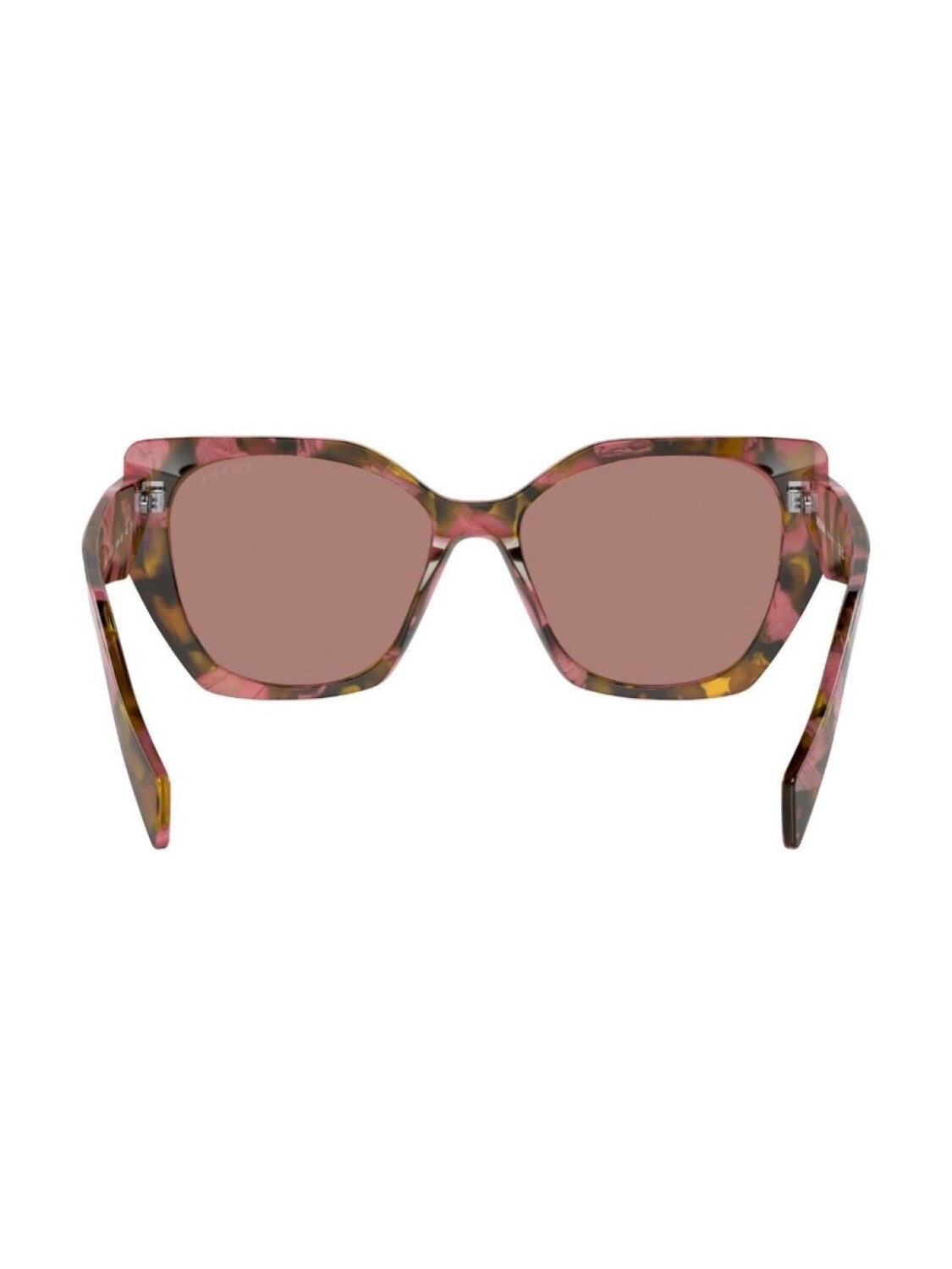 Солнцезащитные очки Prada PR 19ZS в массивной оправе Prada Eyewear, коричневый — фото 4