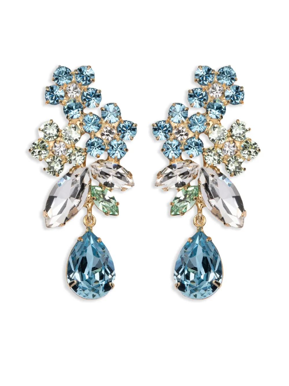 

Серьги Bouquet Jennifer Behr, синий