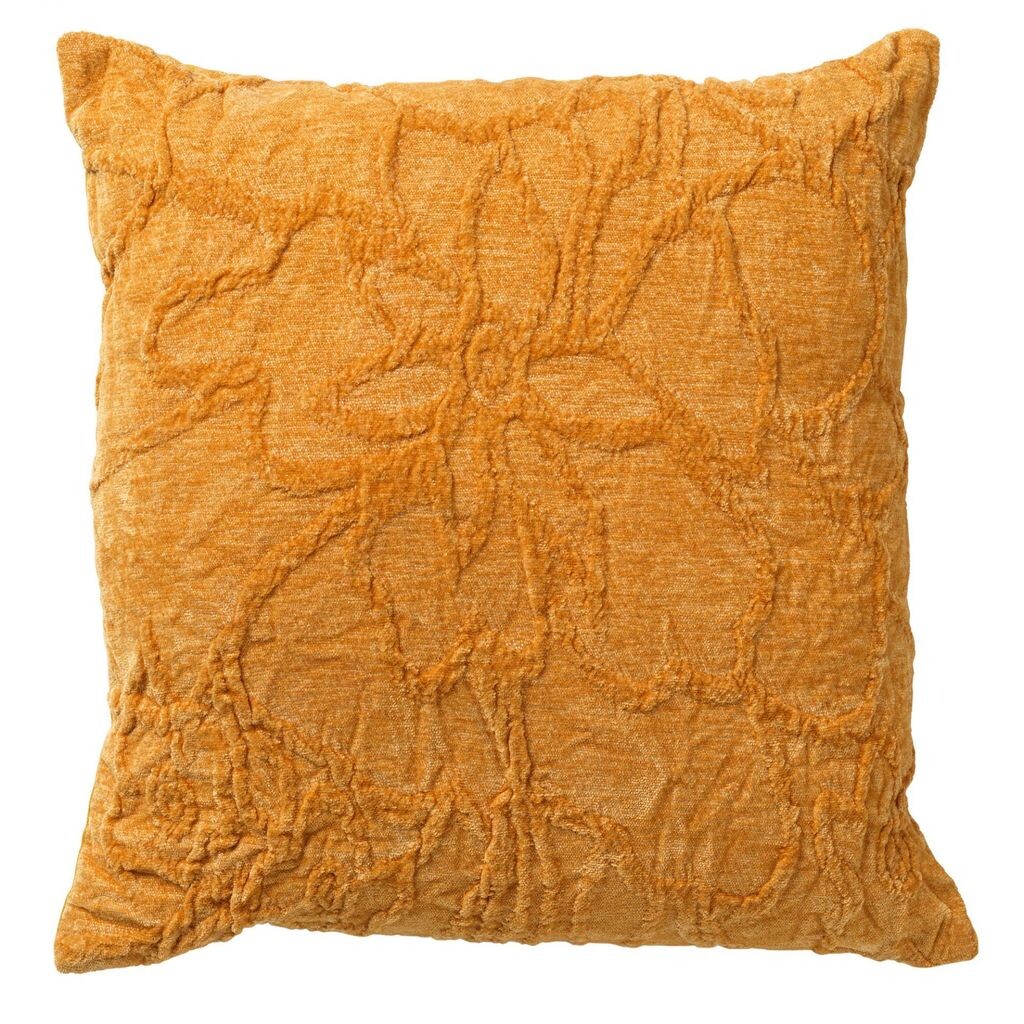 

ФЛОРА - Чехол на подушку с рисунком 45х45 см Golden Glow - желтый Dutch Decor