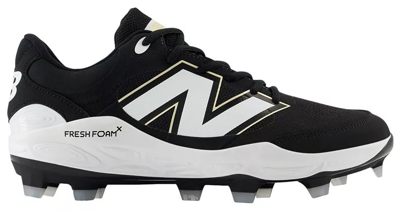 

Мужские литые бейсбольные бутсы New Balance Fresh Foam X 3000 V7, черный/белый