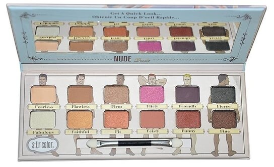 

С.Ф.Р. Палитра теней для макияжа Color Beauty, Nude Dude, S.F.R. Color Beauty