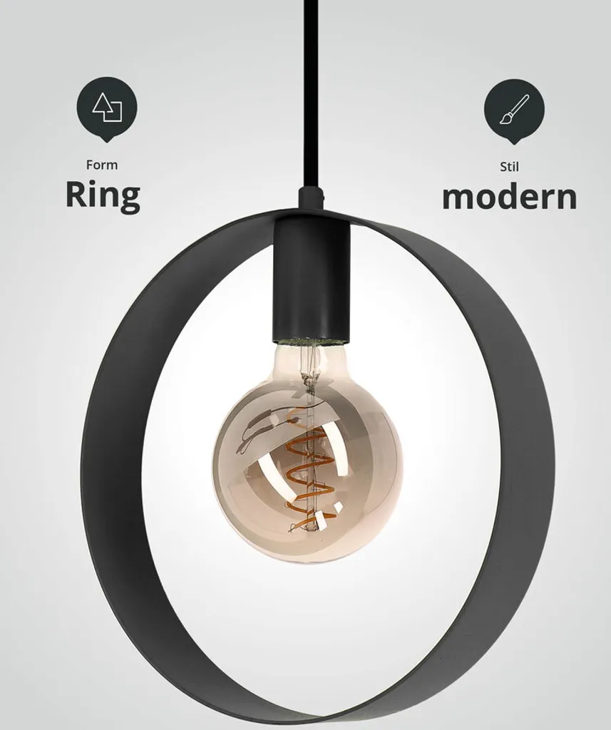 

Подвесной светильник LED Universum, черный