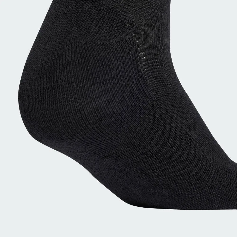 Носки Three Stripes до щиколотки, комплект из 3 пар Adidas, black — фото 4