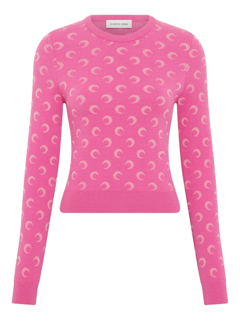 

Свитер Marine Serre, розовый