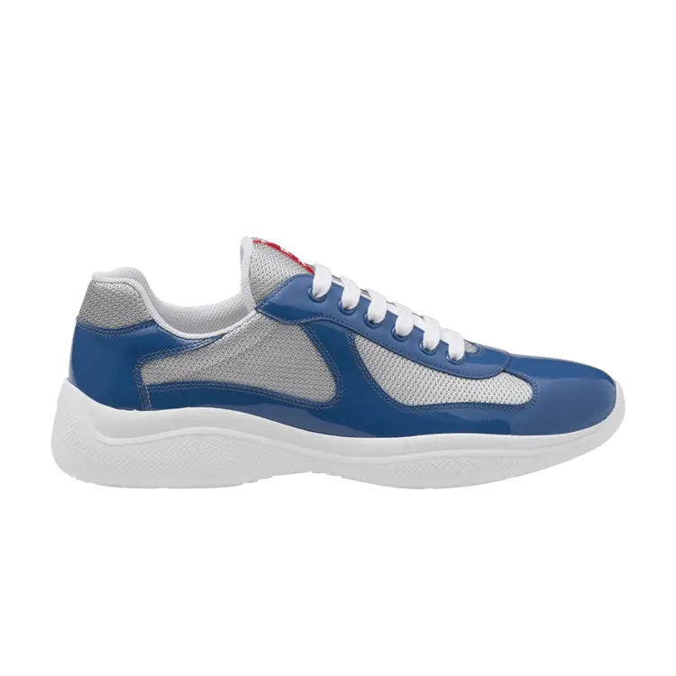 

Кроссовки Prada America s CupAviation Blue Silver, синий