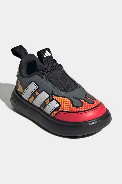 Кроссовки детские BUBBLECOMIC Adidas, черный — фото 2