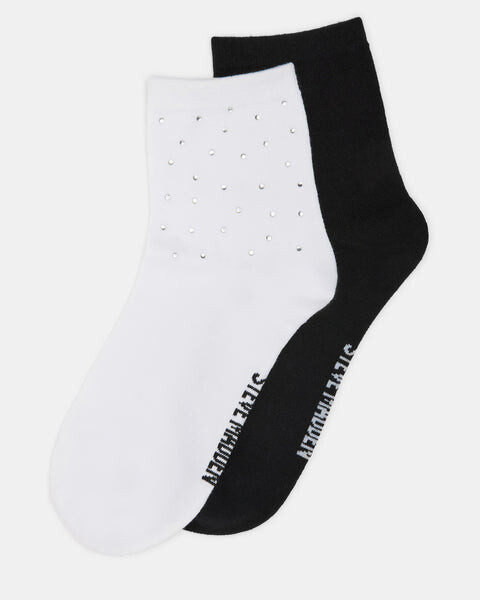 

Носки Iced Socks Steve Madden, черный