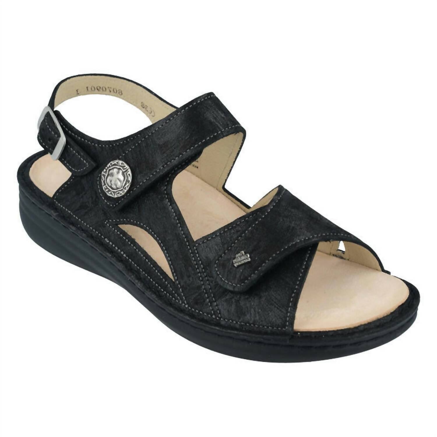 

Женские сандалии Barbuda цвета Nero Moon Finn Comfort