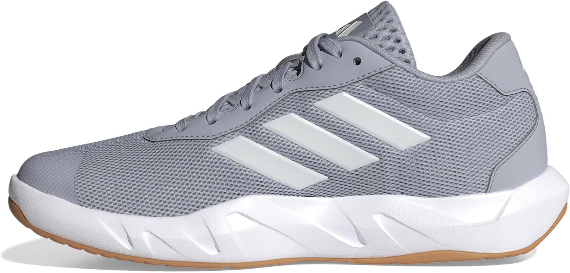 Кроссовки adidas Amplimove Trainer, цвет Halo Silver/Zero Metallic/White — фото 4