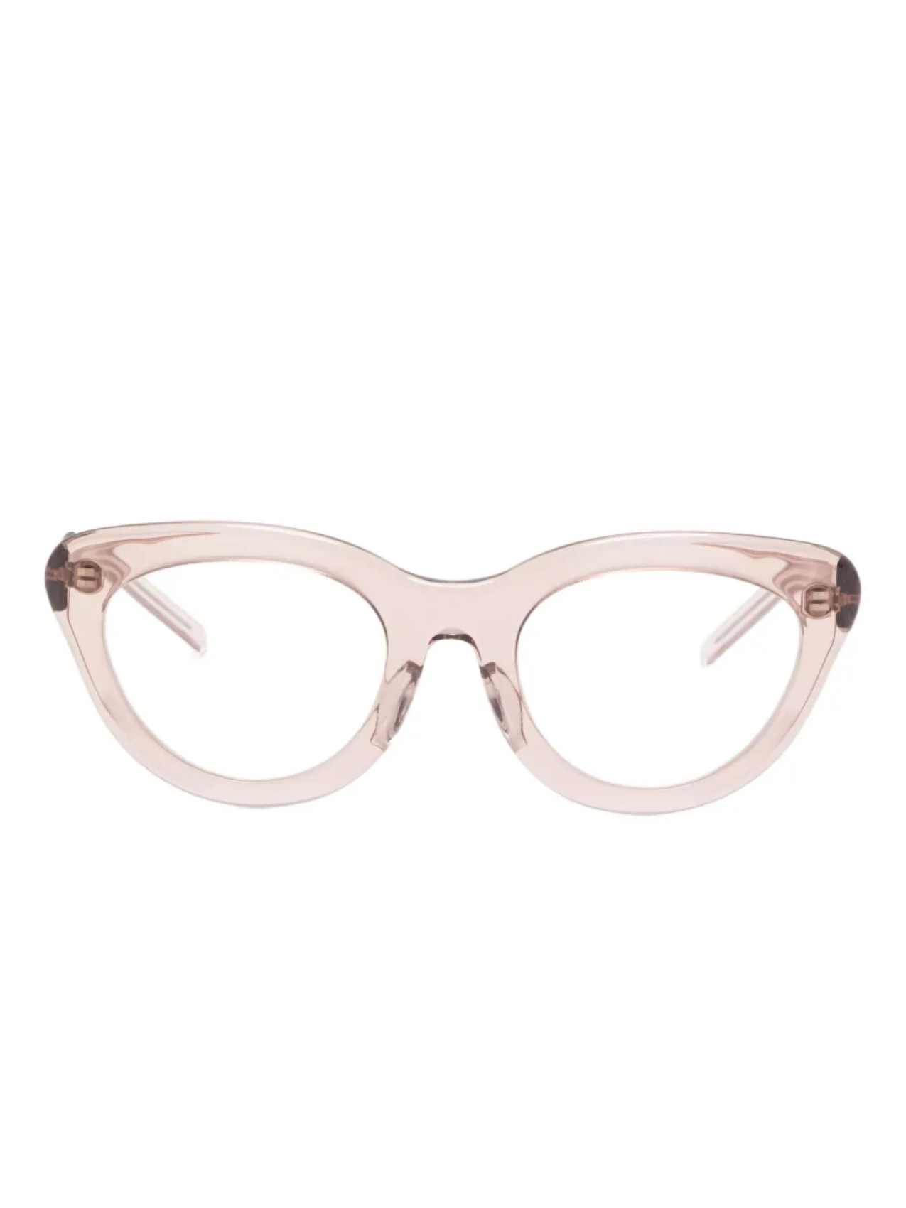 

Очки Megane and Me в оправе «кошачий глаз» из ацетата, нейтральный