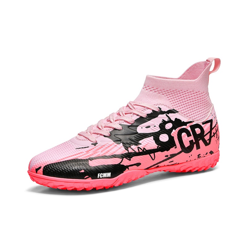 

Футбольные бутсы детские, износостойкие, противоскользящие FCMM, розовый