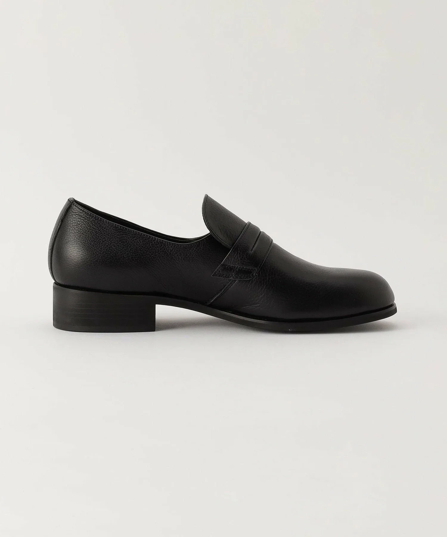 Кожаные лоферы Monkey Time Beauty&Youth United Arrows, Black — фото 4