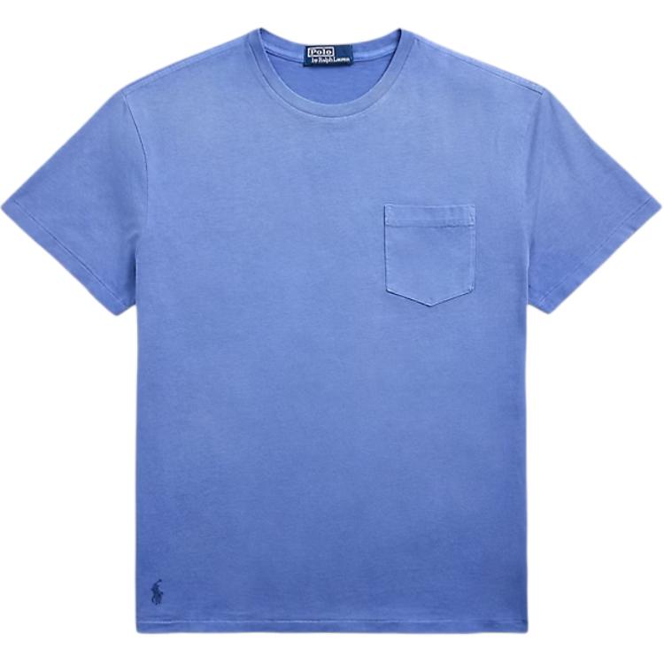 

Хлопковая футболка Polo Ralph Lauren, синий