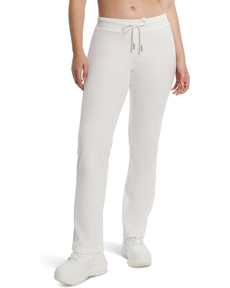 

Брюки Juicy Couture Rib Waist Velour Pant W/Drawcord, цвет Angel
