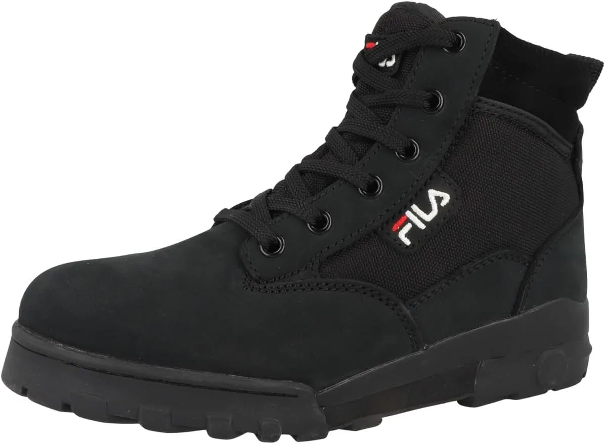 Мужские ботинки FILA Grunge II средней высоты, Black — фото 4