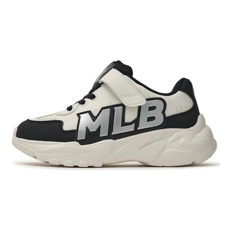 

MLB KIDS Скользостойкие износостойкие детские повседневные ботинки white black kids