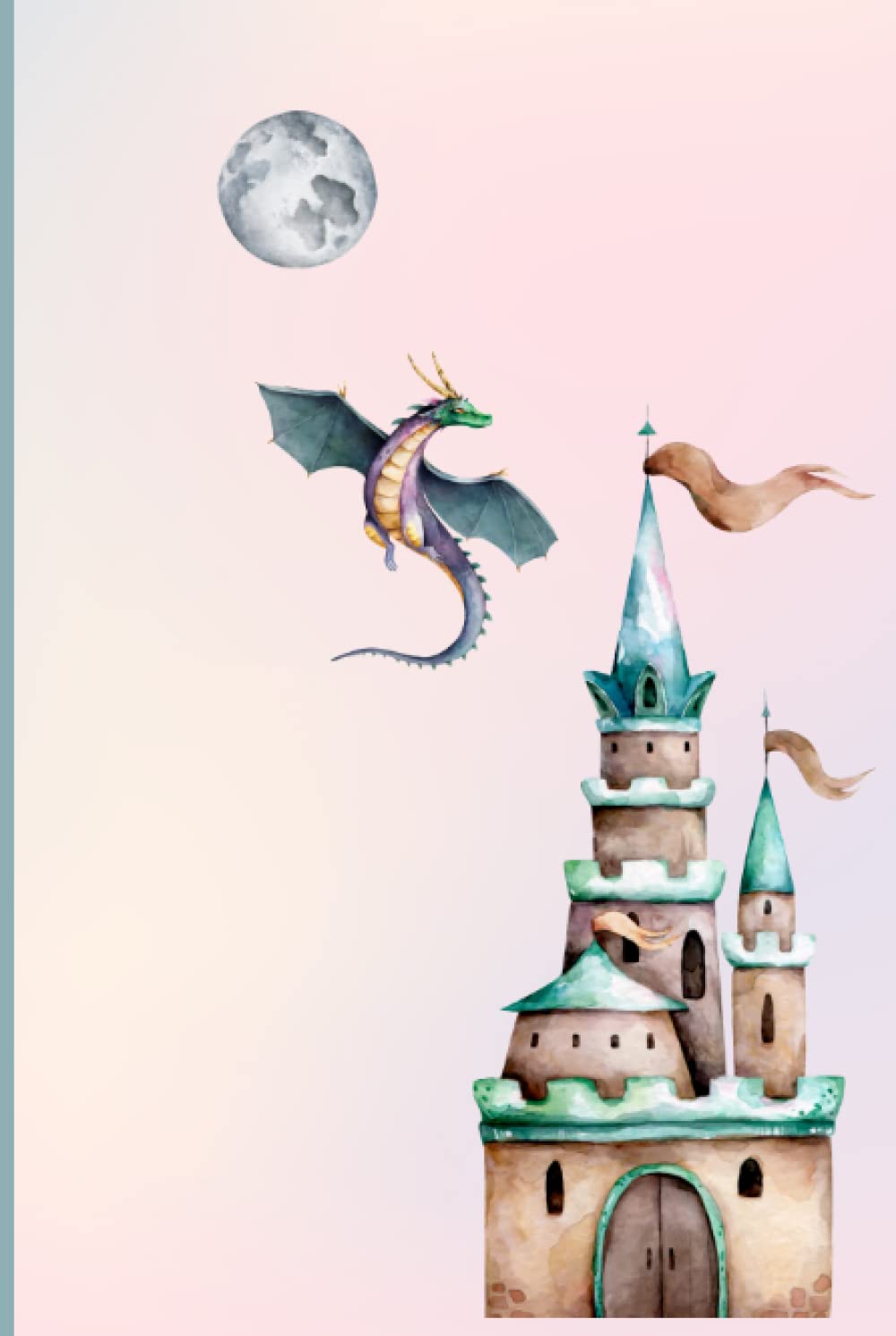 

Blocknotes a righe principesse e draghi - Copertina rigida - 80 pagine (Italian Edition) (Independently published)