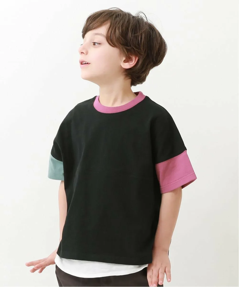 Футболка с коротким рукавом Solid & Switch Oversized, футболка с коротким рукавом Devirock, 007-D Grape-Black
