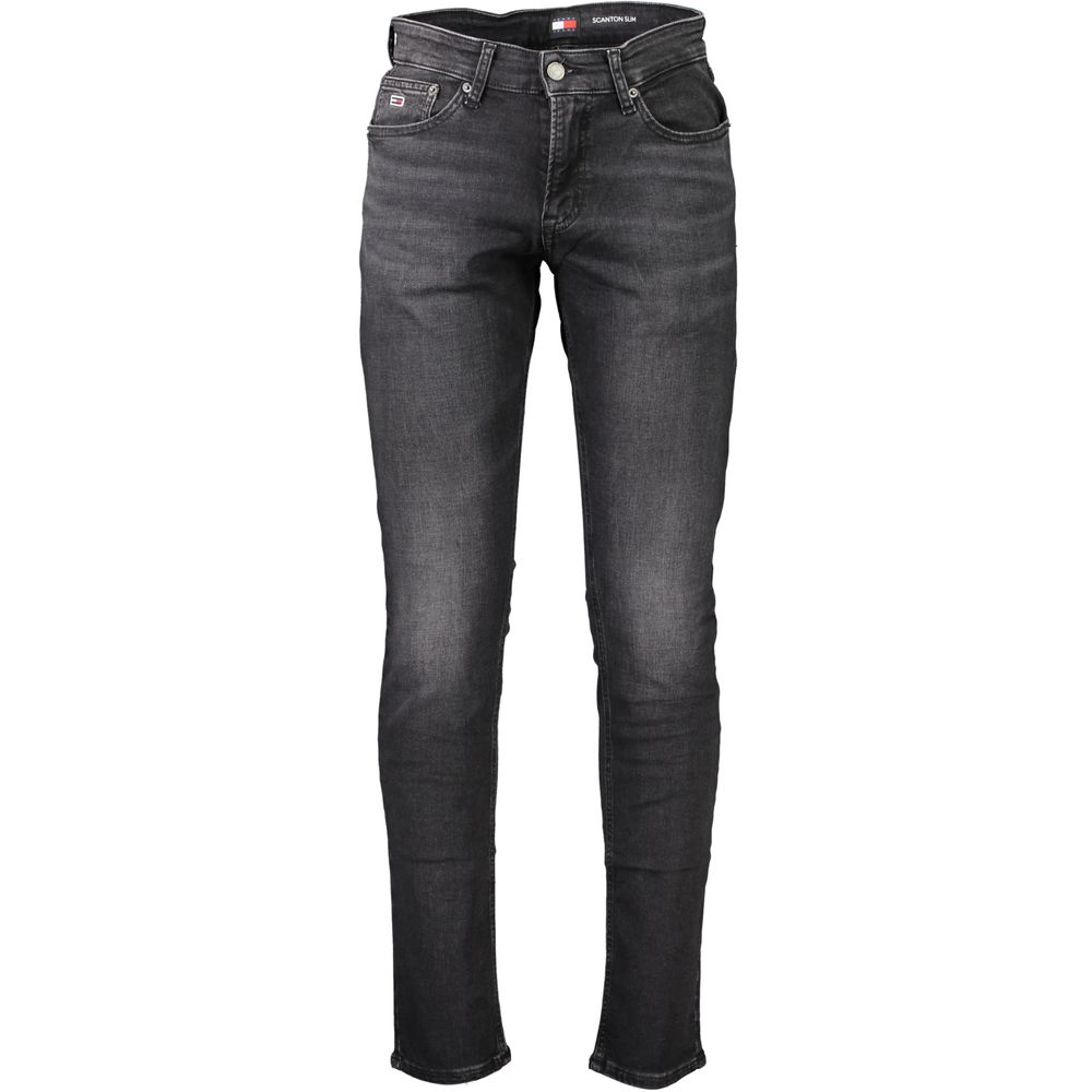 

Черные хлопковые джинсы и брюки Tommy Hilfiger