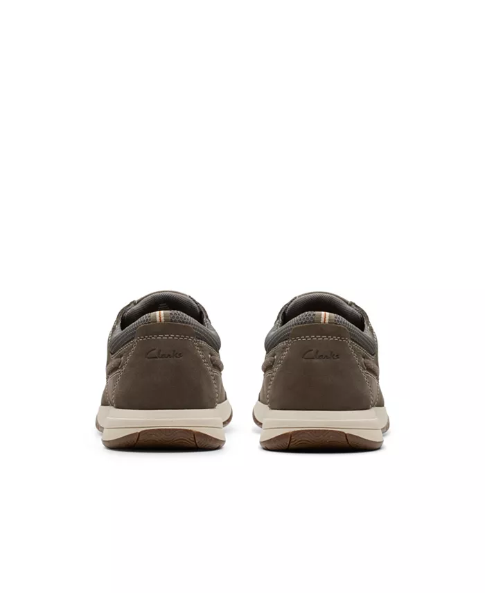 Коллекция мужских туфель Sailview Lace Clarks, загар/бежевый — фото 3