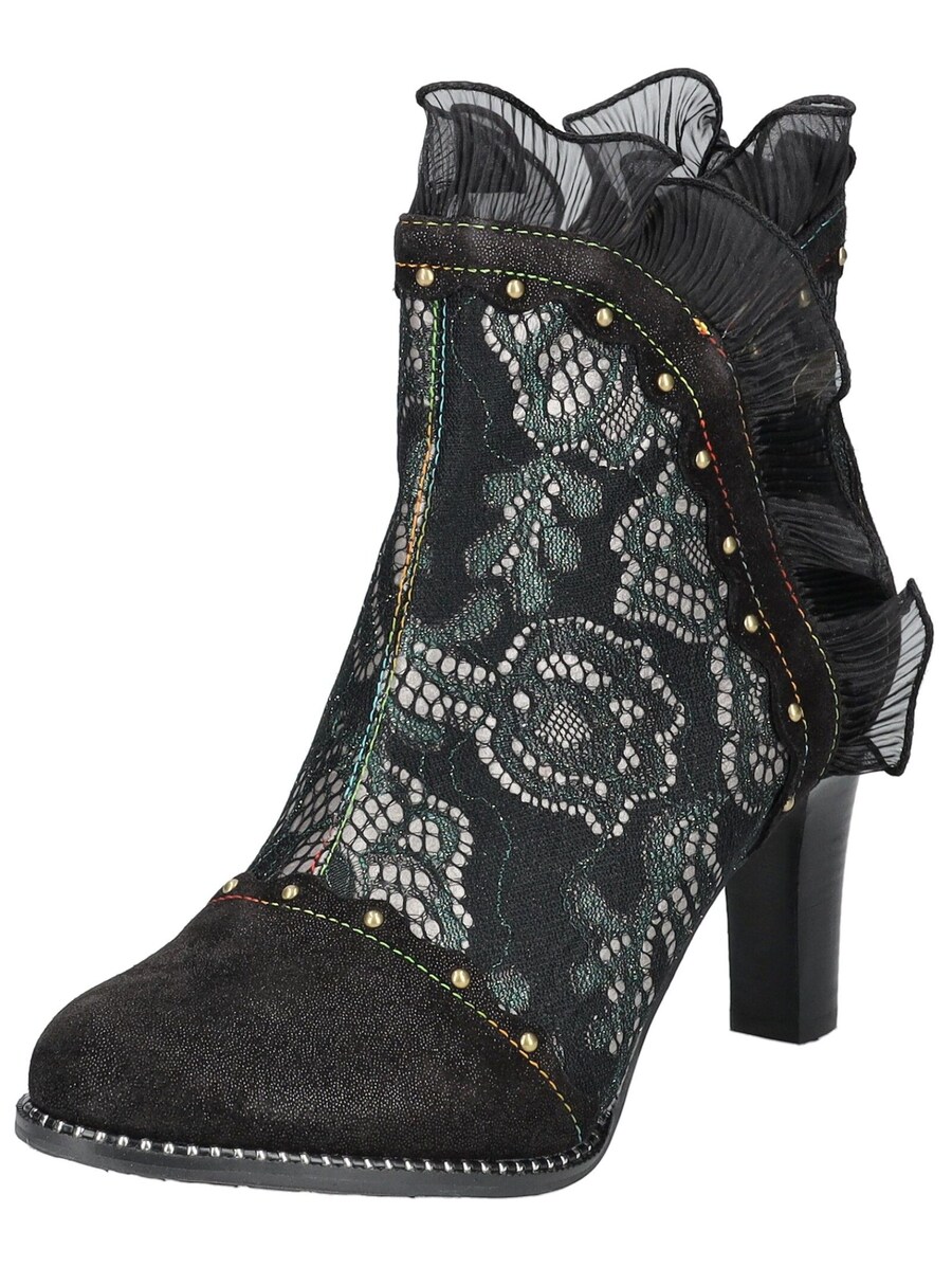 Ботильоны на каблуке Laura Vita Booties, темно-зеленый