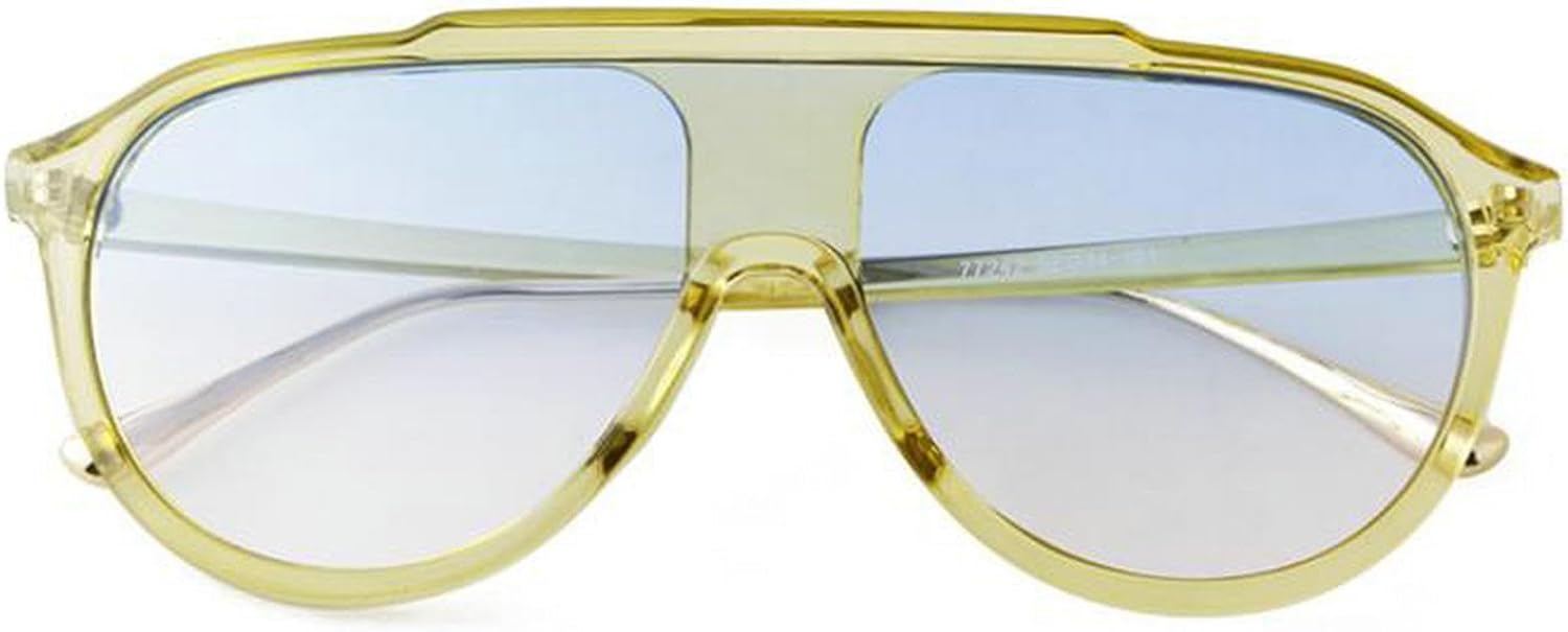 

Винтажные дизайнерские солнцезащитные очки-пилот 70-х годов для женщин и мужчин, модные солнцезащитные очки с защитой от УФ-излучения UV400 для вождения и путешествий mincl, Green Blue