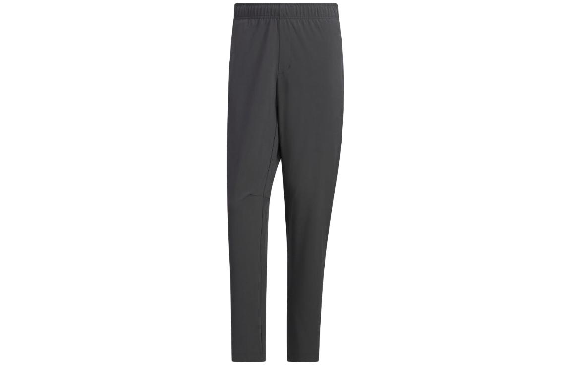 

Трикотажные спортивные брюки мужские, однотонные серые Adidas, Solid Gray