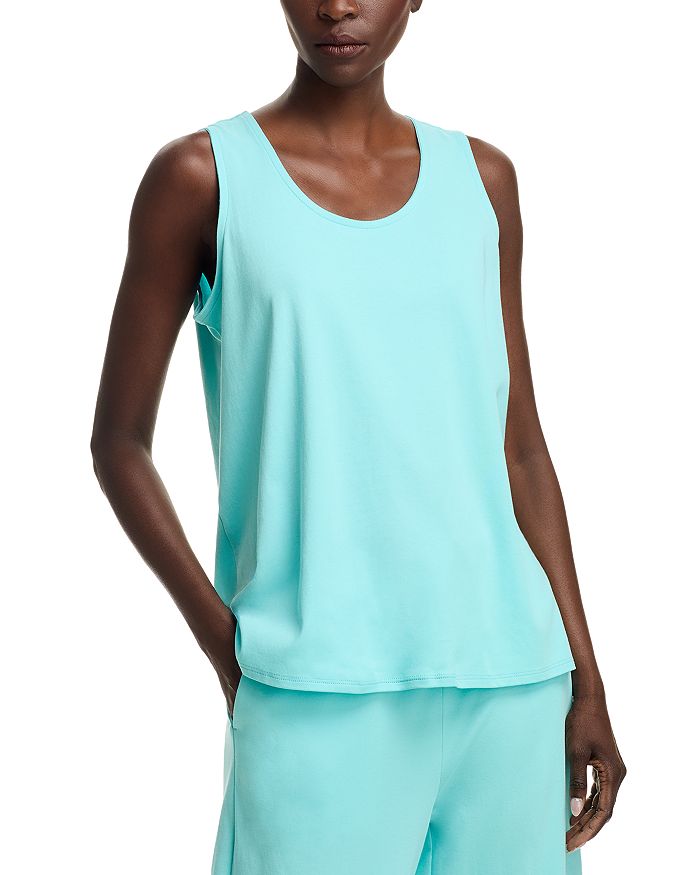

Майка с U-образным вырезом Eileen Fisher, синий