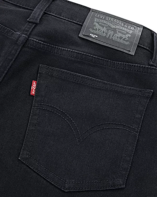 Джинсы 502 Strong Performance Regular Taper - для детей постарше. Levi'S, Black — фото 4