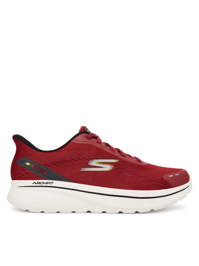 

Кроссовки Go Walk Arch Fit N-Joy 217075 DKRD Skechers, красный