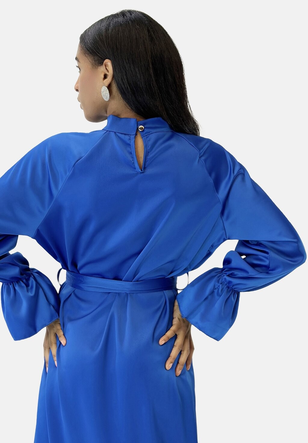 

Платье макси Abaya Elara, синее