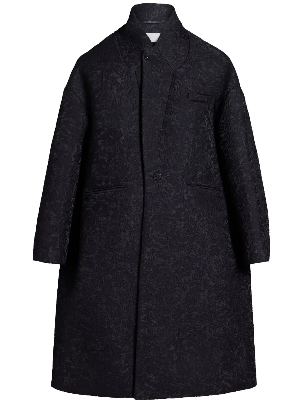 

Пальто с цветочным узором MAISON MARGIELA, черный