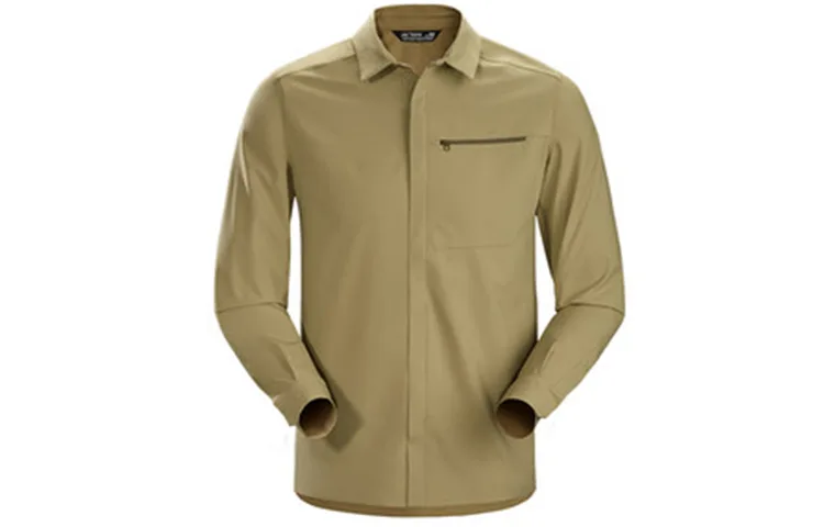 Рубашка мужская SKYLINE Series Arcteryx, Aqua Pine Green/Taxus