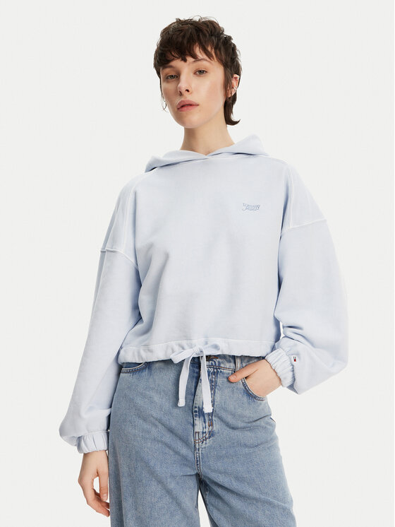 

Свободный крой толстовки DW0DW20314 Tommy Jeans, синий