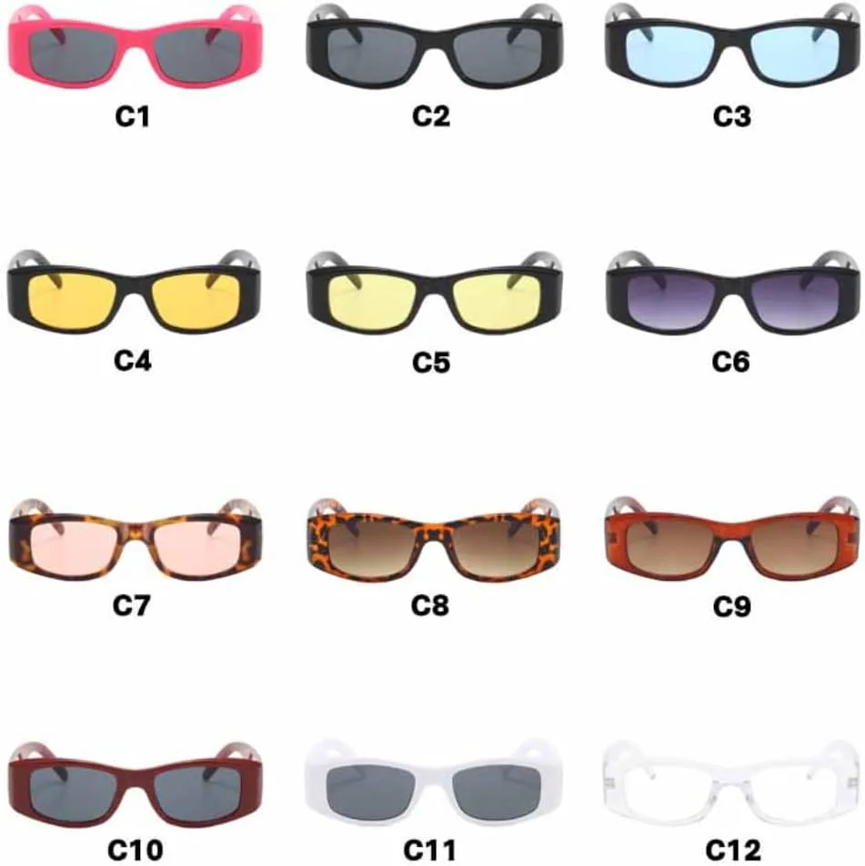 

Ретро-солнцезащитные очки неправильной формы для женщин и мужчин, модные очки в маленькой оправе, трендовые очки с защитой от УФ-излучения UV400 VVTWSSW, Pink Gray