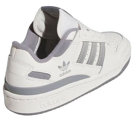 Кроссовки (GS) adidas Forum Low CL 'Cloud White Grey Three Grey Two', серый — фото 4