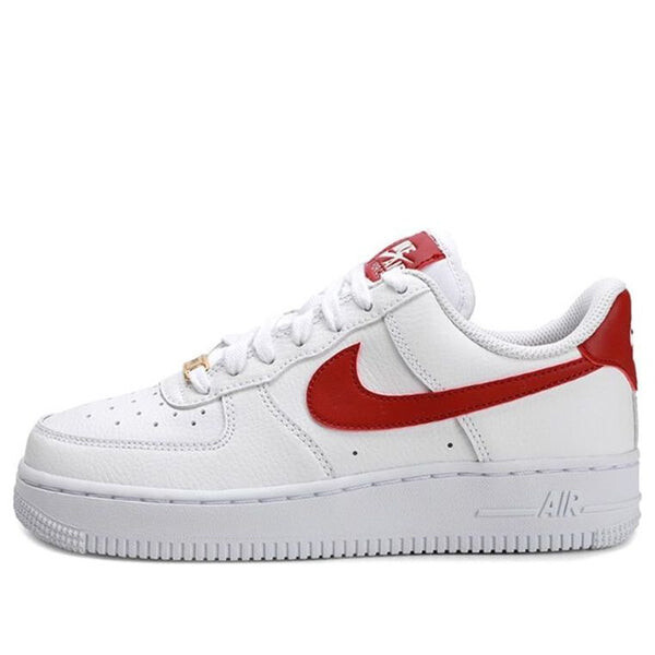 Кроссовки air force 1 '07 'white noble red' Nike, белый