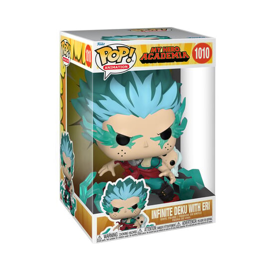 

Funko POP! Аниме, коллекционная фигурка, Моя Геройская Академия, Бесконечный Деку с Эри