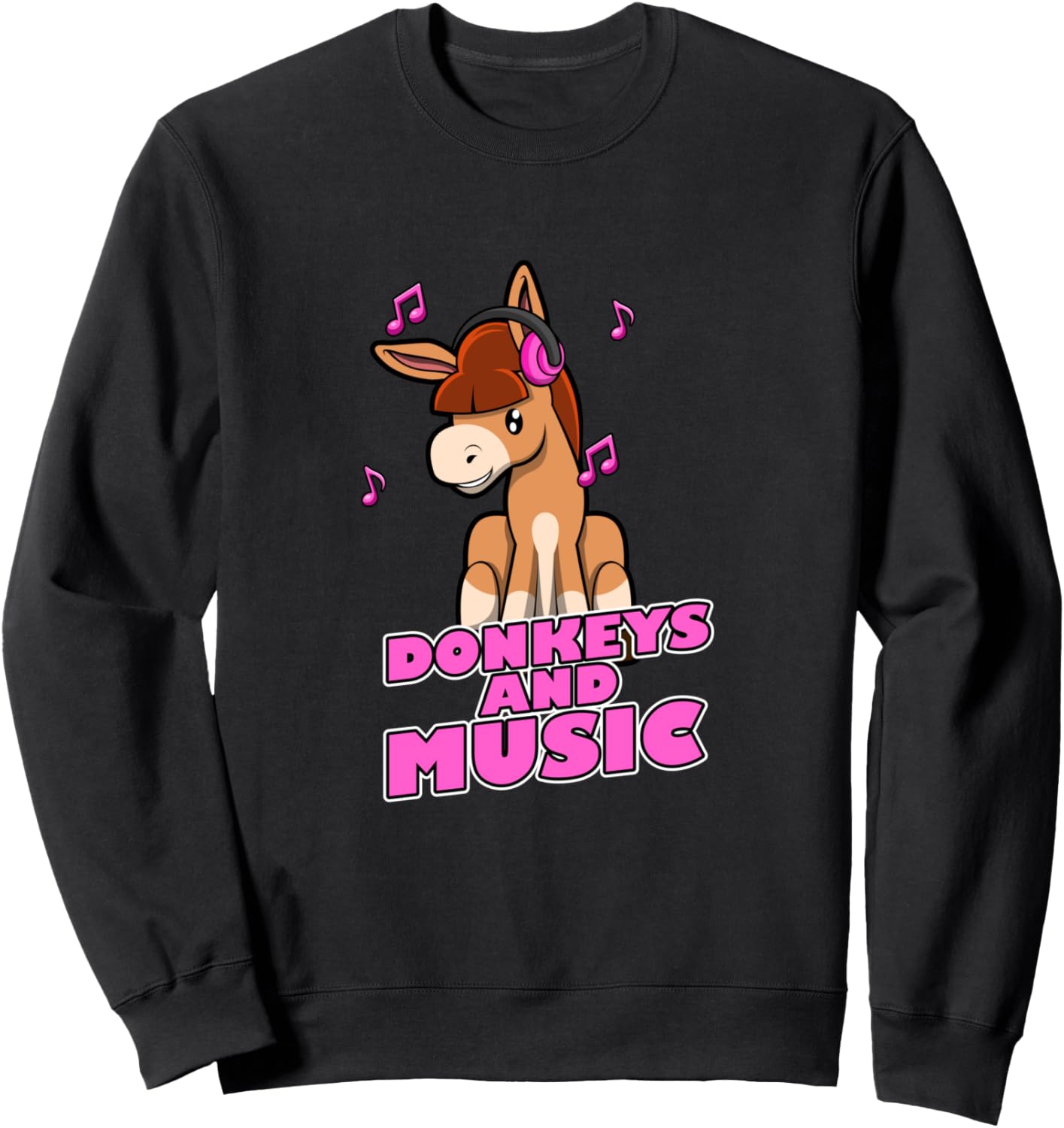 

Толстовка с изображением донки и музыканта, играющего на пианино Ironic Baby Donkey Quotes, черный