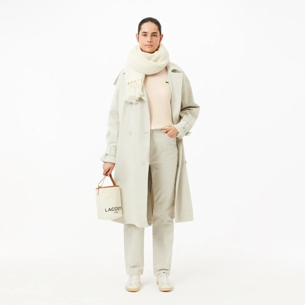Свитер женский Lacoste Links Off-White — фото 4