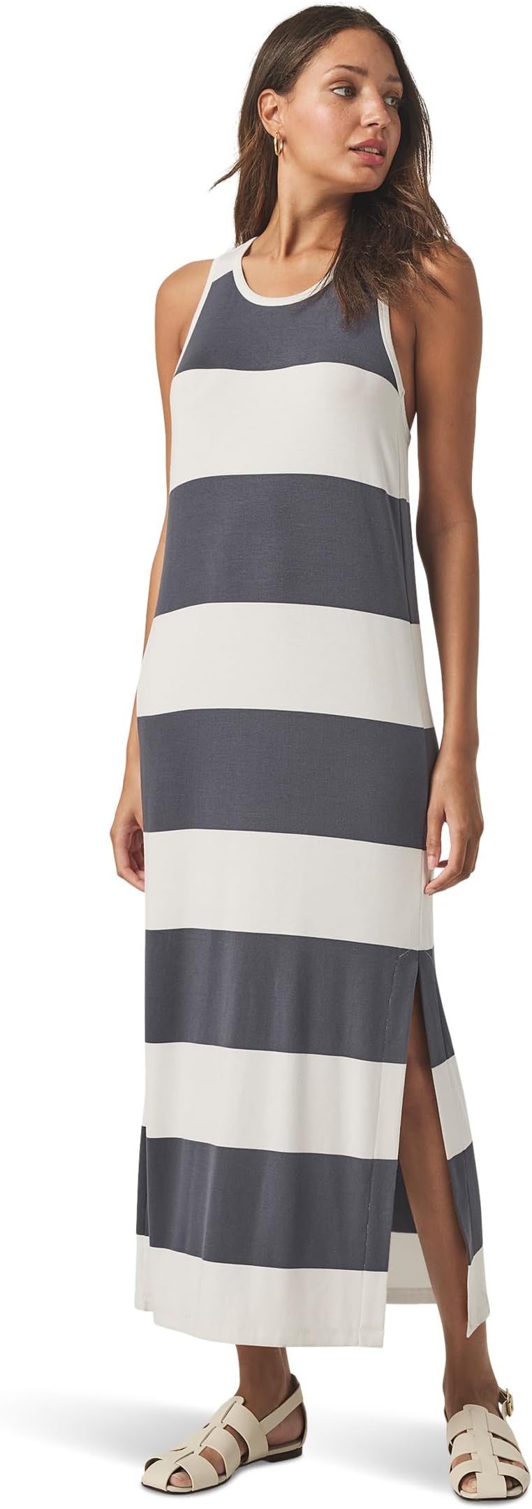 

Платье Splendid Jenna Stripe Maxi, White/Ink