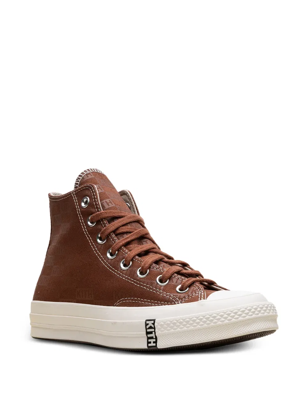 Кеды Chuck 70 High с монограммой из коллаборации с Kith Converse, коричневый — фото 2