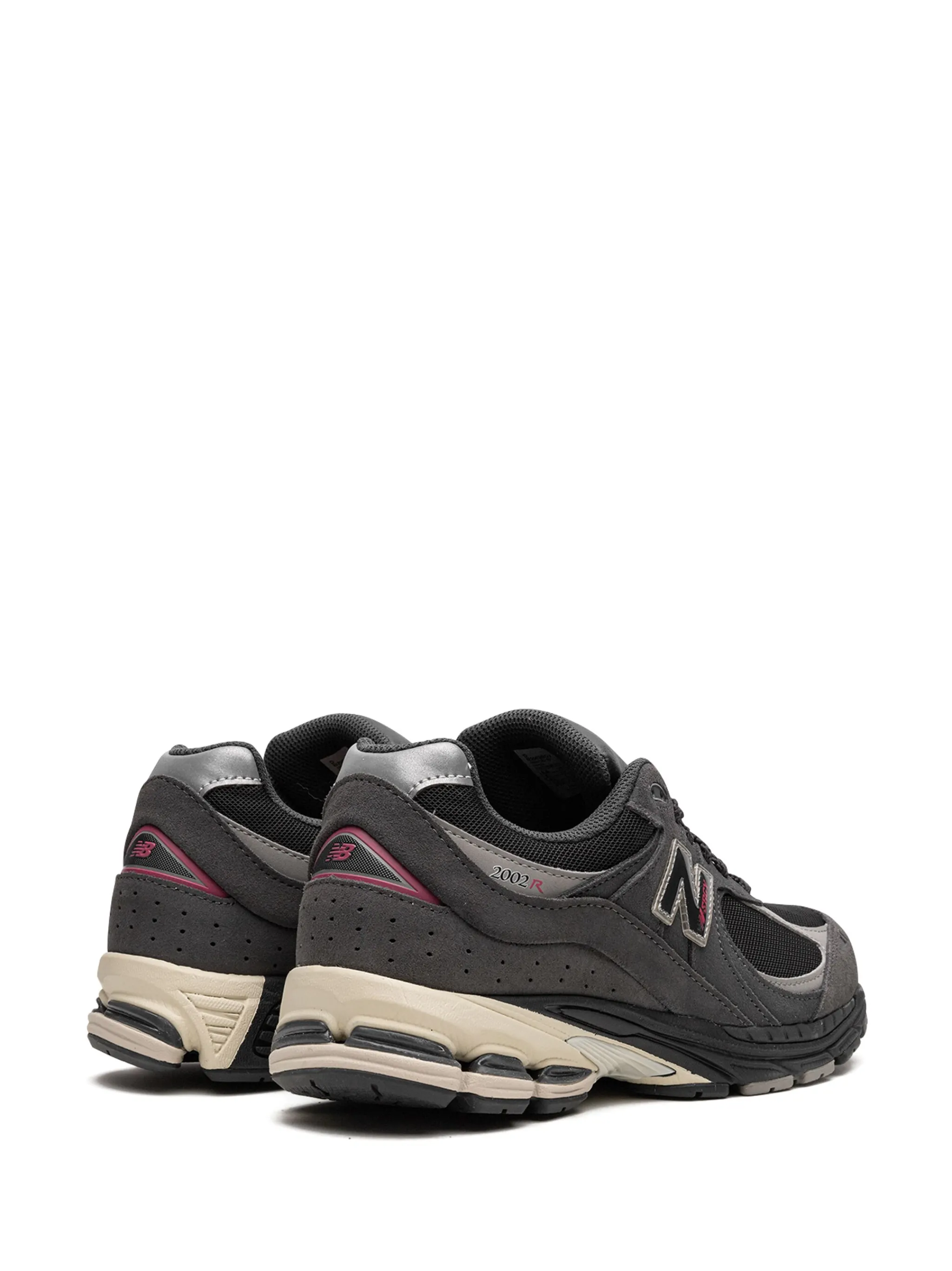 Кроссовки 2002R Grey/Black New Balance, черный — фото 3