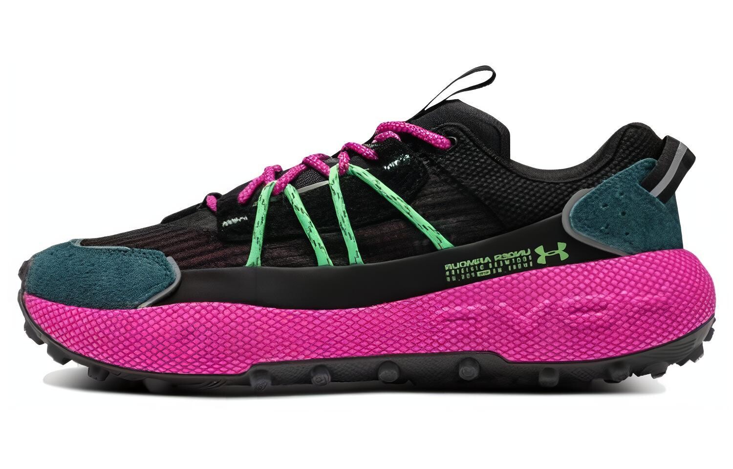 

Кроссовки Under Armour VENTURE PRO Lifestyle Shoes Unisex Low-top Black/Pink, черный/розовый