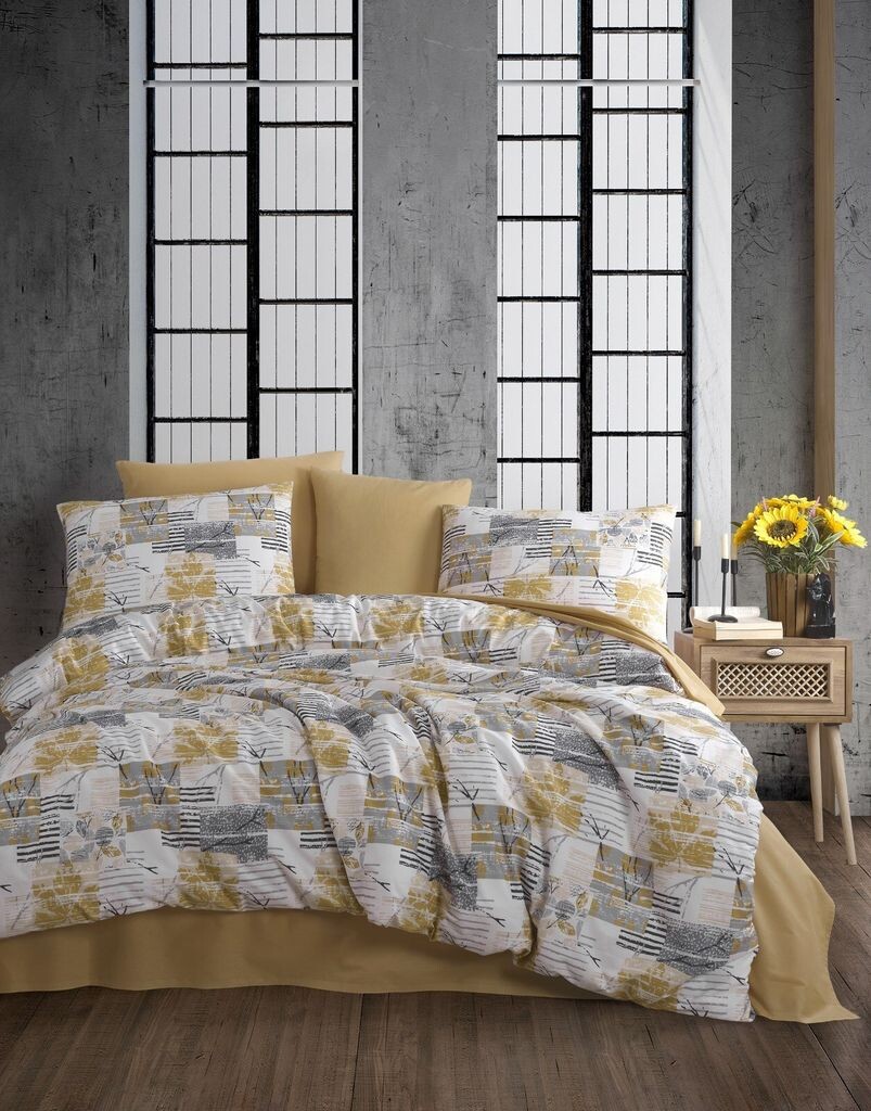 

L'Essentiel Linge de Maison, Serra - Желтый, Комплект пододеяльников Ranforce Super King (FR), Желтый, 100 % ХЛОПОК RANFORCE, 260 x 220 см