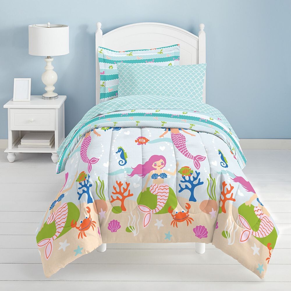 

Постельный комплект Dream Factory Mermaid Dreams, цвет Light Blue