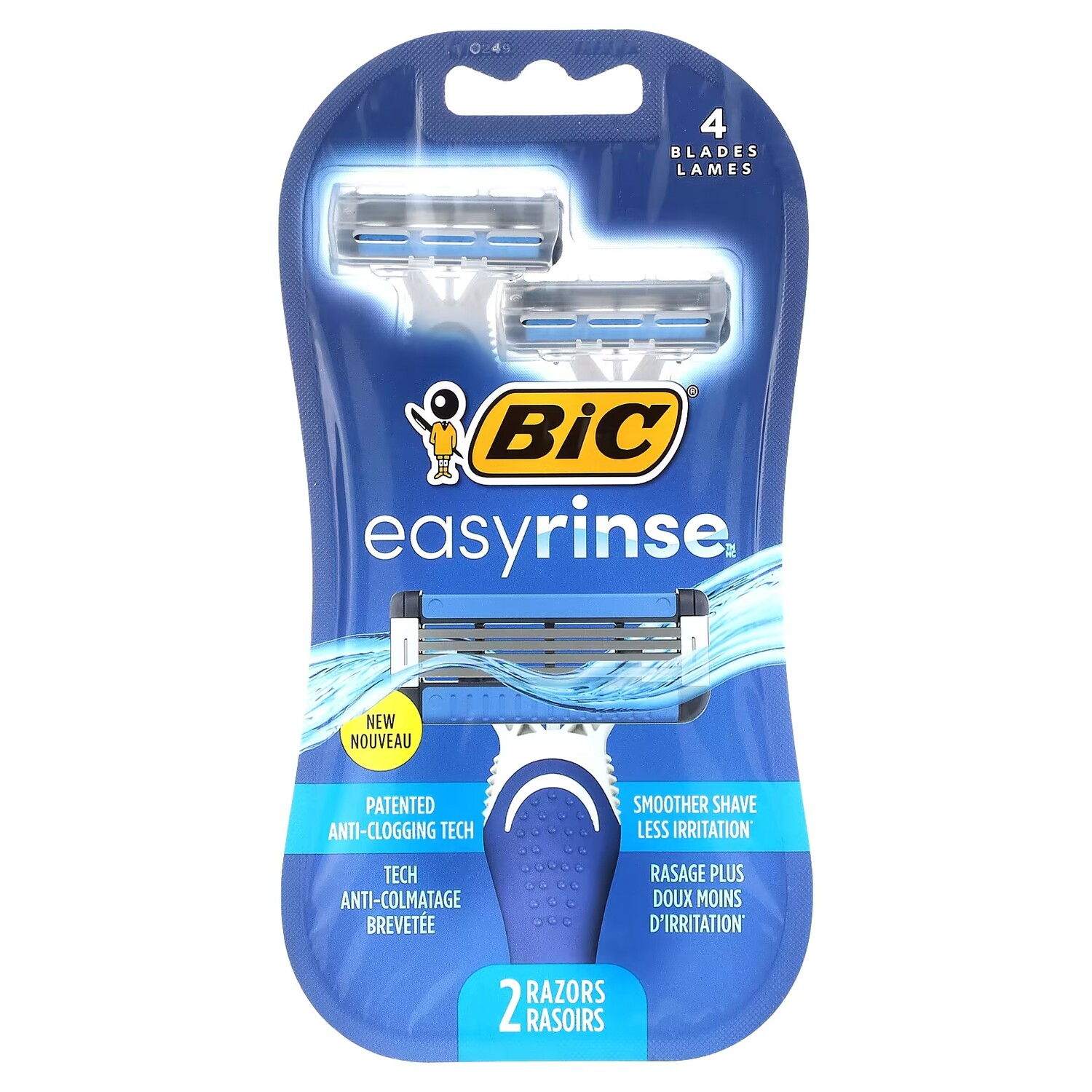 

Мужские одноразовые бритвы BIC EasyRinse, 2 шт